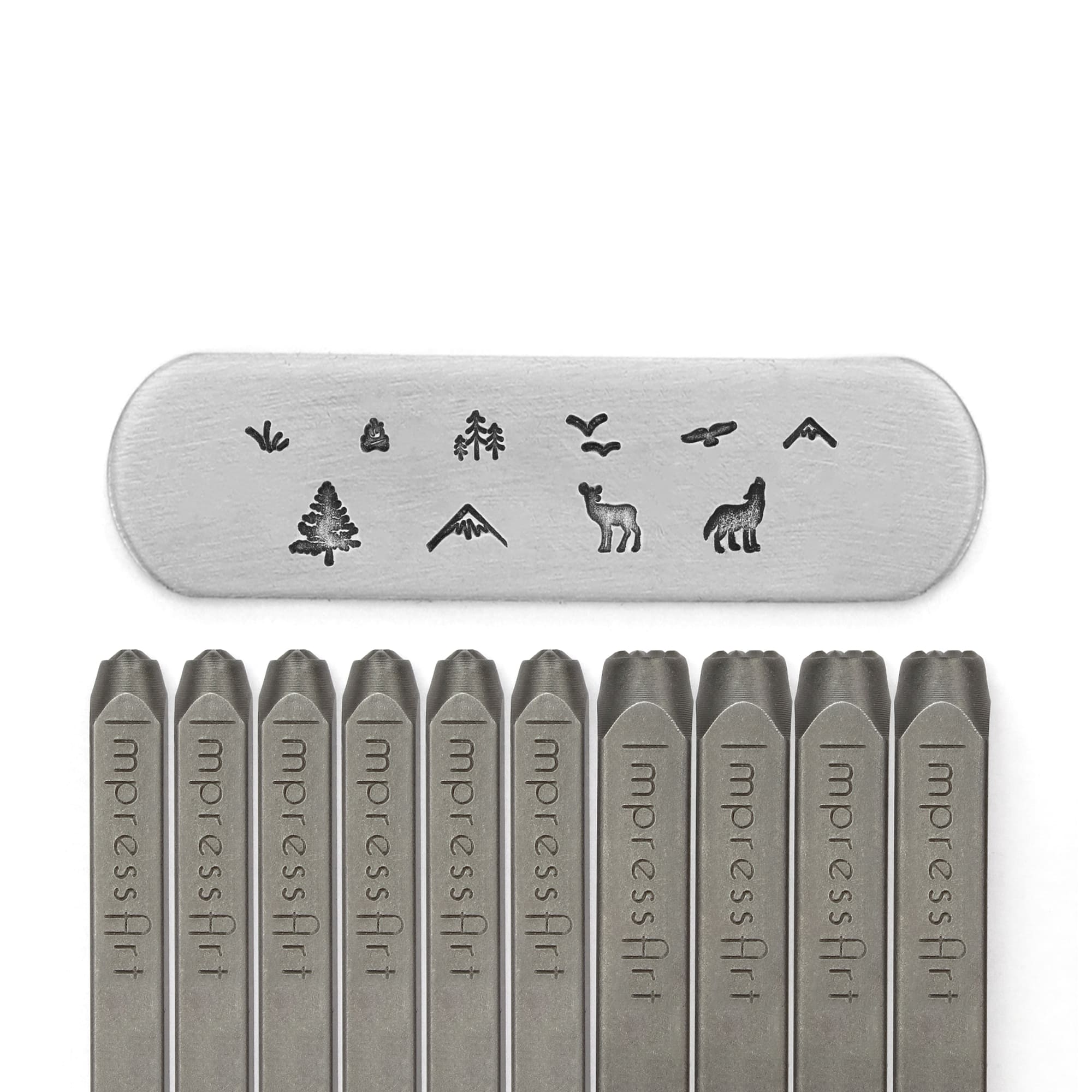 ImpressArt® Nature Metal Stamps Pack